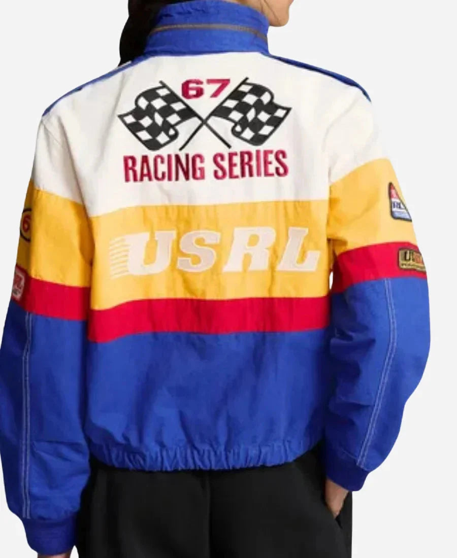 RL Speed Paris Racing Bomber Jacket USA Jackets