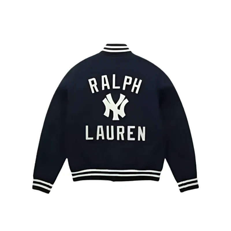 Ralph Lauren Yankees Black Jacket USA Jackets