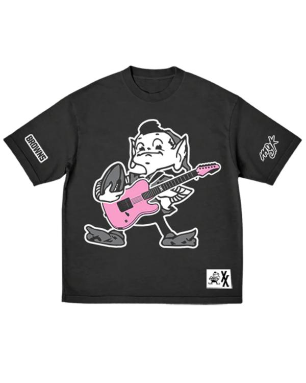 MGK x Cleveland Browns Black T-Shirt USA Jackets