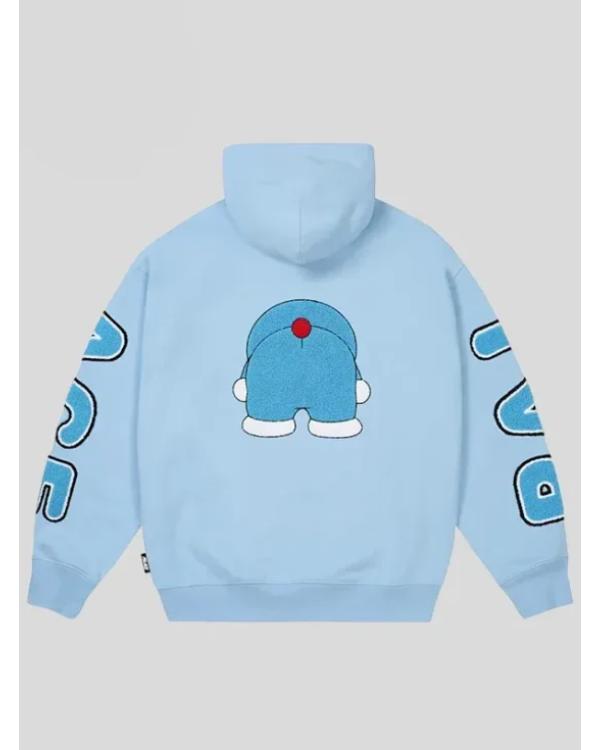 Palace x Doraemon Fleece Hoodie USA Jackets