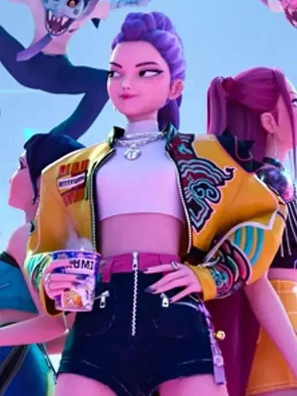 Rumi KPop Demon Hunters Jacket USA Jackets