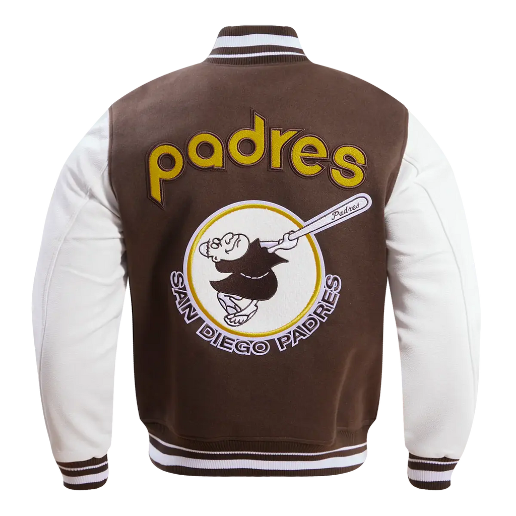 San Diego Padres Retro Classic Rib Wool Varsity Jacket USA Jackets