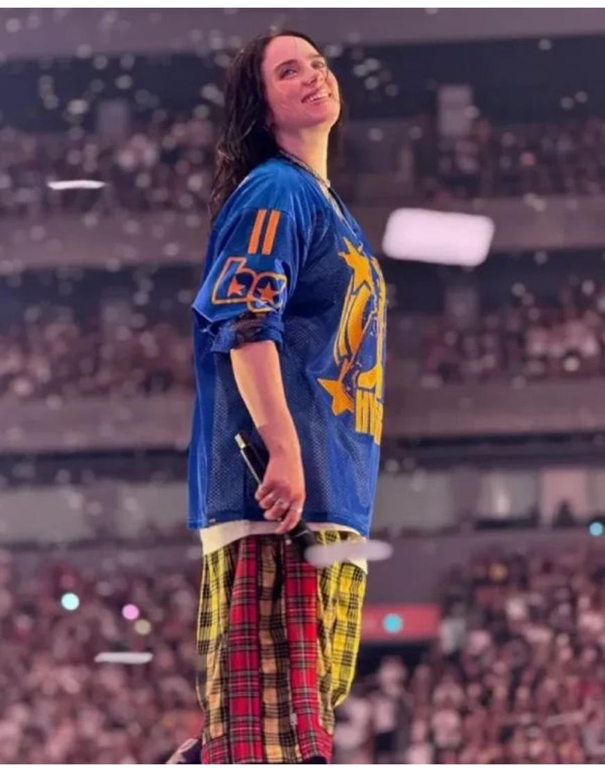 Billie Eilish Hit Me Hard and Soft Tour Tokyo Jersey USA Jackets