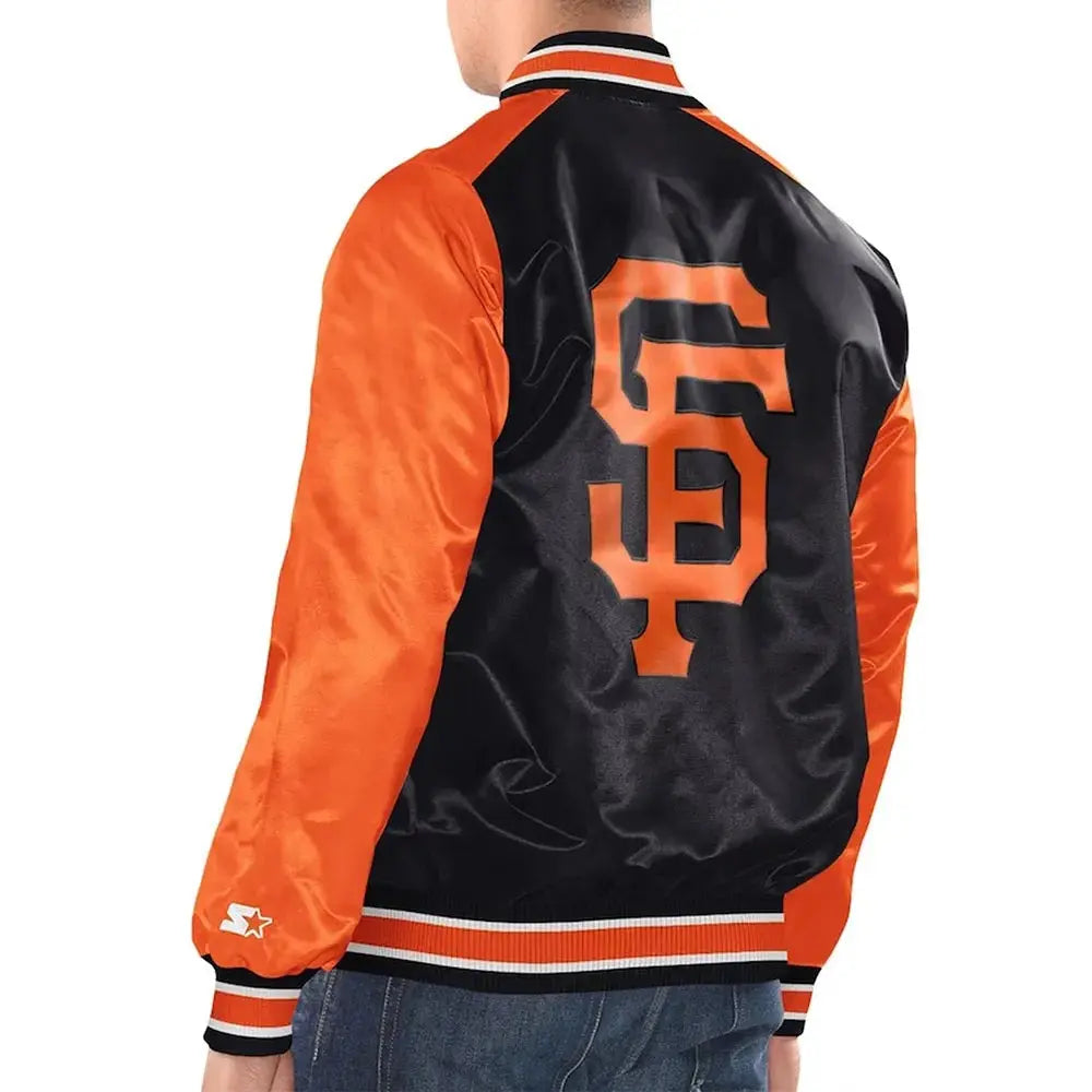 San Francisco Giants Renegade Varsity Satin Jacket USA Jackets
