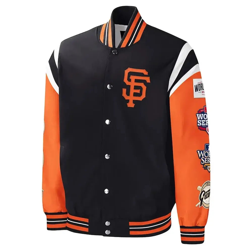 San Francisco Title Holder Varsity Satin Jacket USA Jackets