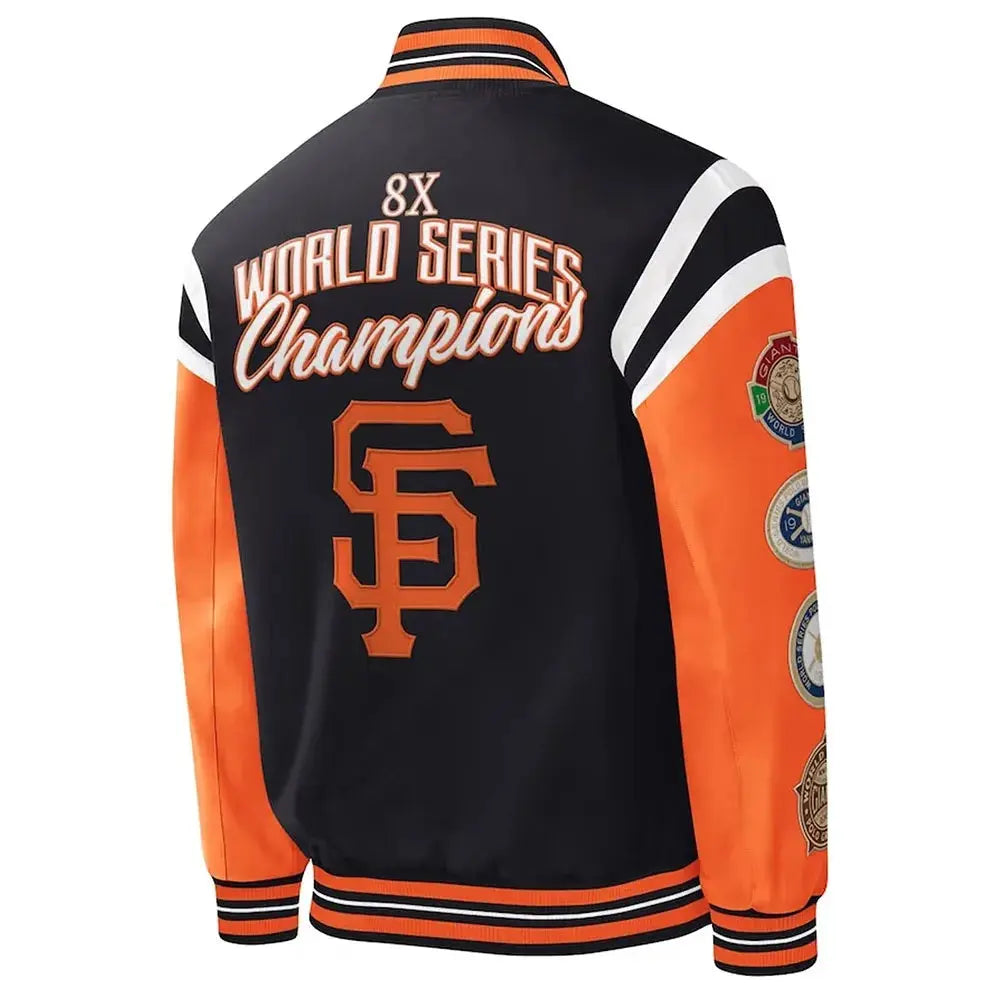 San Francisco Title Holder Varsity Satin Jacket USA Jackets