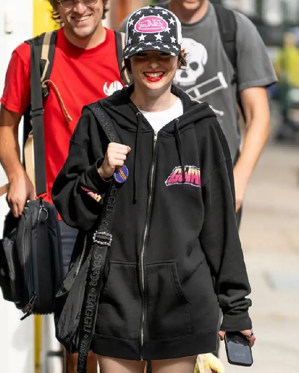 Sarah Sherman Philadelphia 2025 Black Hoodie USA Jackets