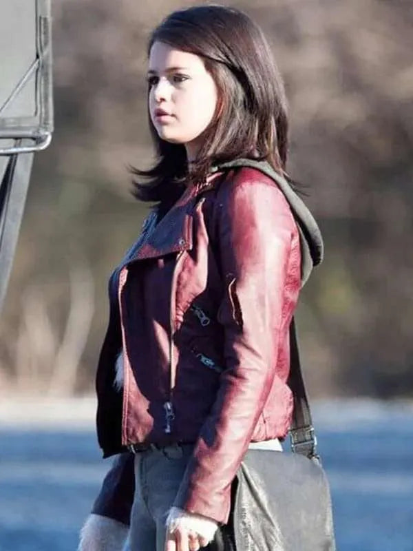 Selena Gomez The Fundamentals of Caring Maroon Jacket USA Jackets