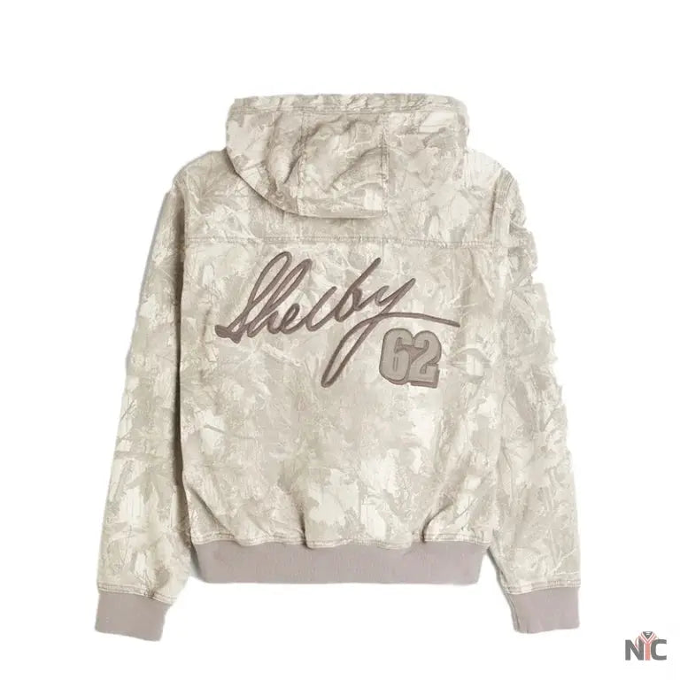 Shelby Graphic Zip-Up Hoodie USA Jackets