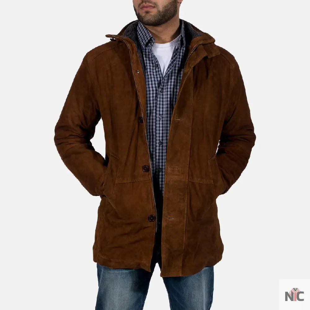 Sheriff Brown Suede Jacket USA Jackets