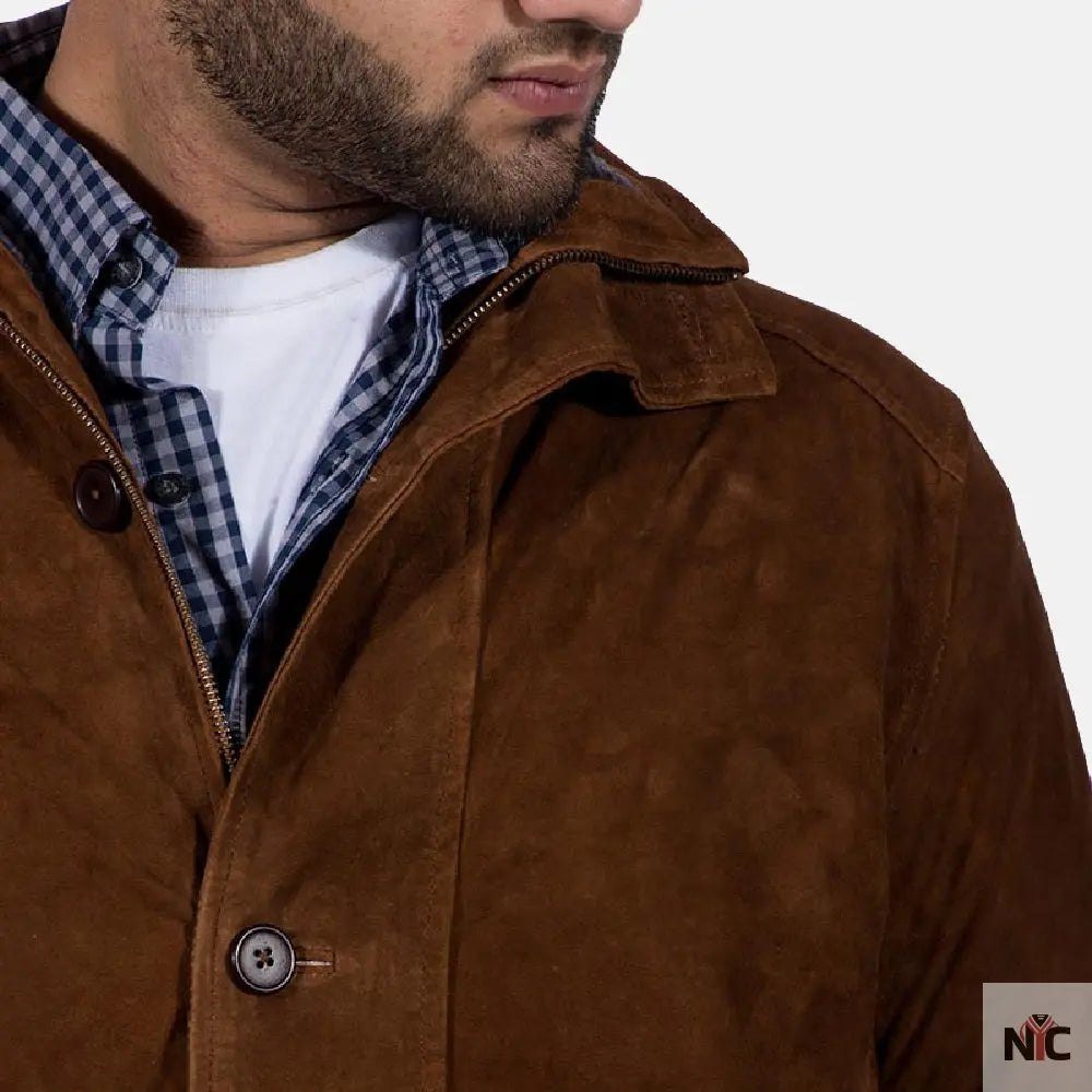 Sheriff Brown Suede Jacket USA Jackets