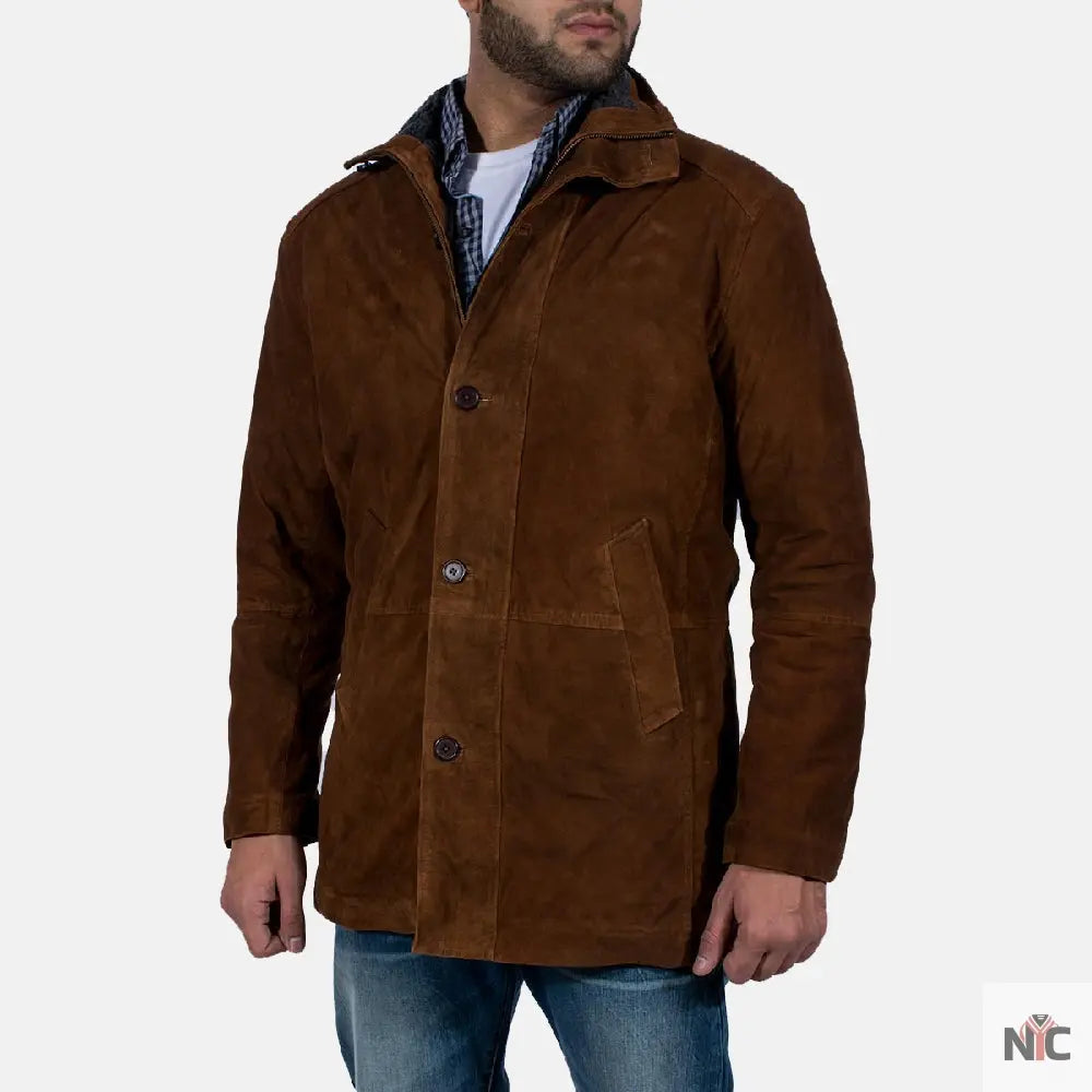 Sheriff Brown Suede Jacket USA Jackets