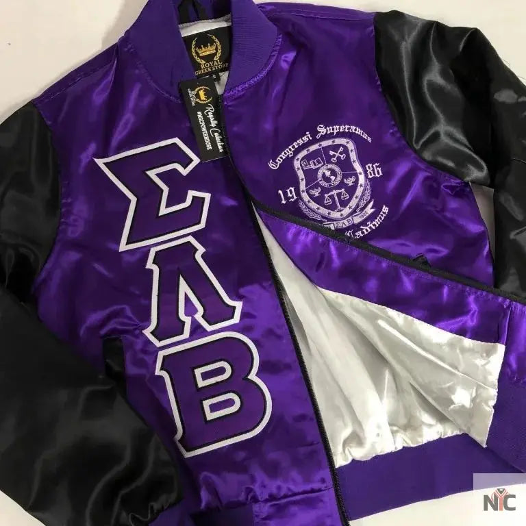Sigma Lambda Beta Bomber Jacket USA Jackets