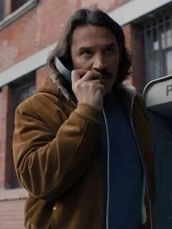 Snowfall Gustavo ‘El Oso’ Zapata Suede Brown Jacket USA Jackets