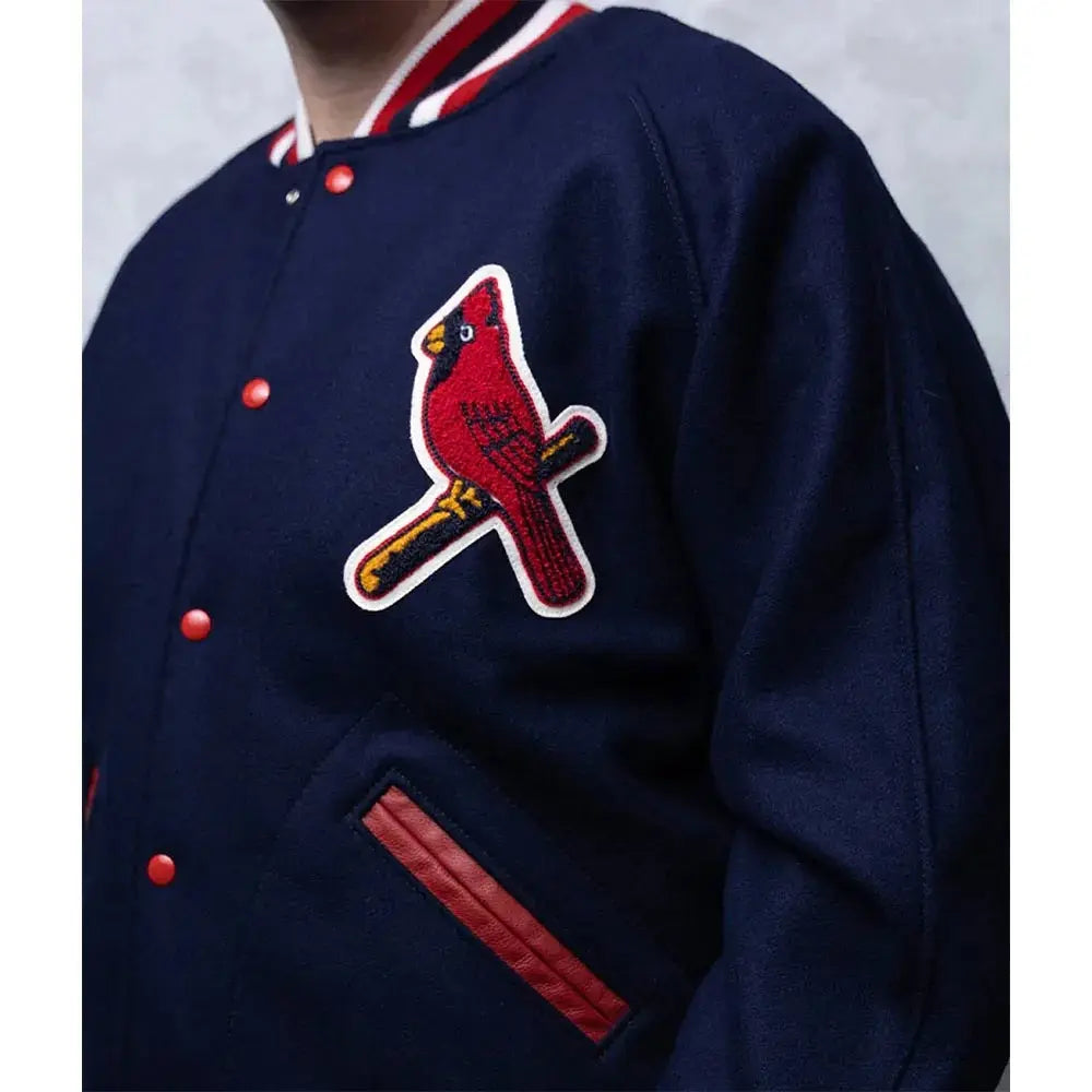 St. Louis Cardinals 1950 Wool Varsity Full-Button Jacket USA Jackets