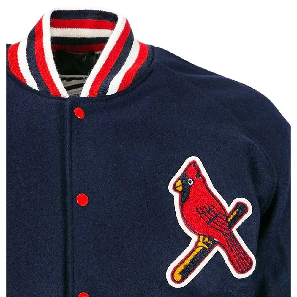 St. Louis Cardinals 1950 Wool Varsity Full-Button Jacket USA Jackets