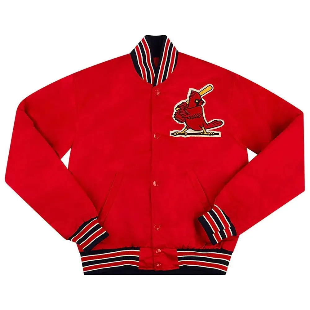 St. Louis Cardinals 1990’s Varsity Satin Jacket USA Jackets