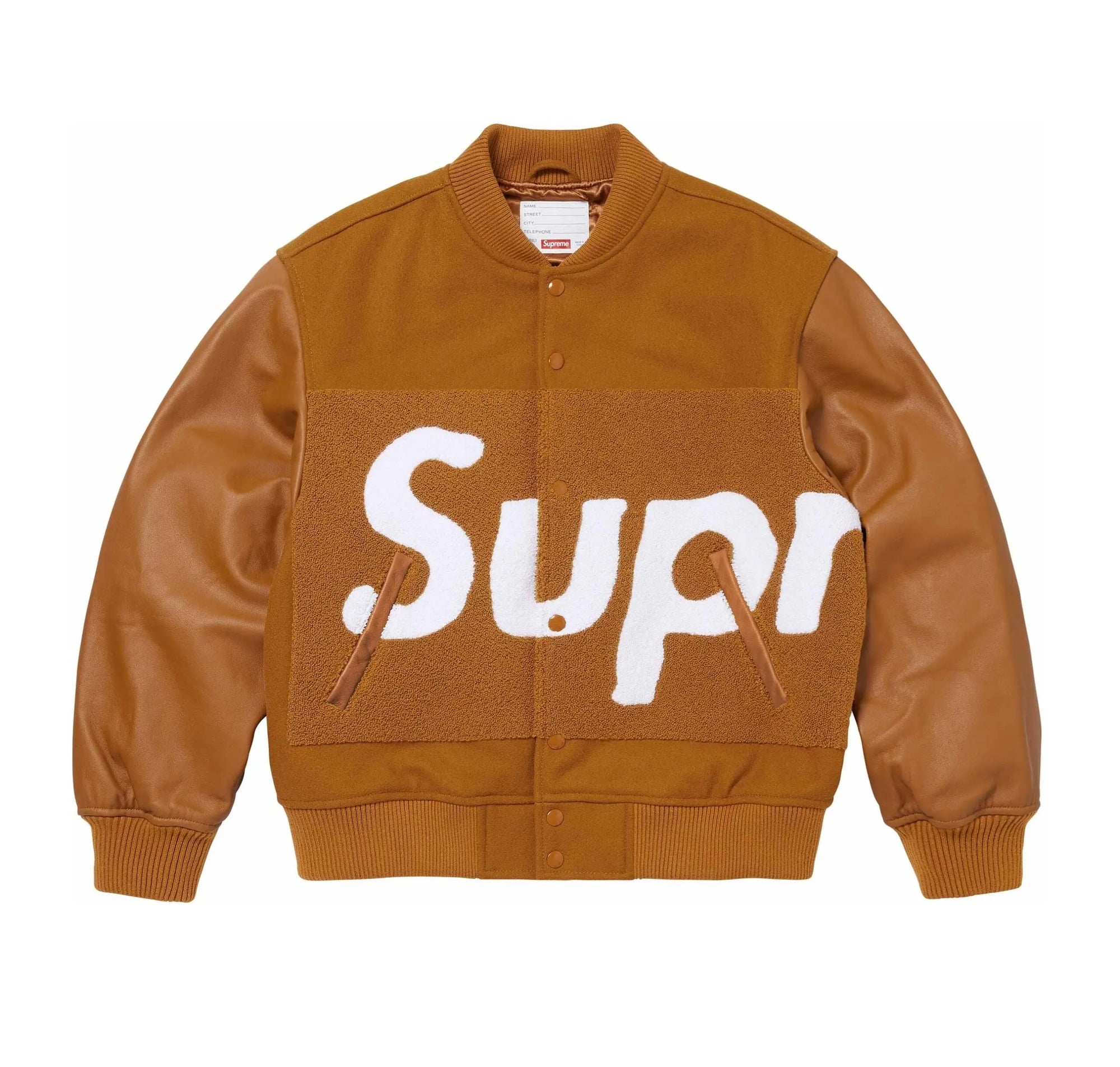 Supreme Chenille Varsity Jacket USA Jackets