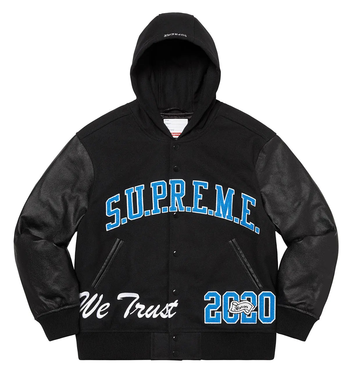 Supreme King Hooded Varsity Jacket USA Jackets