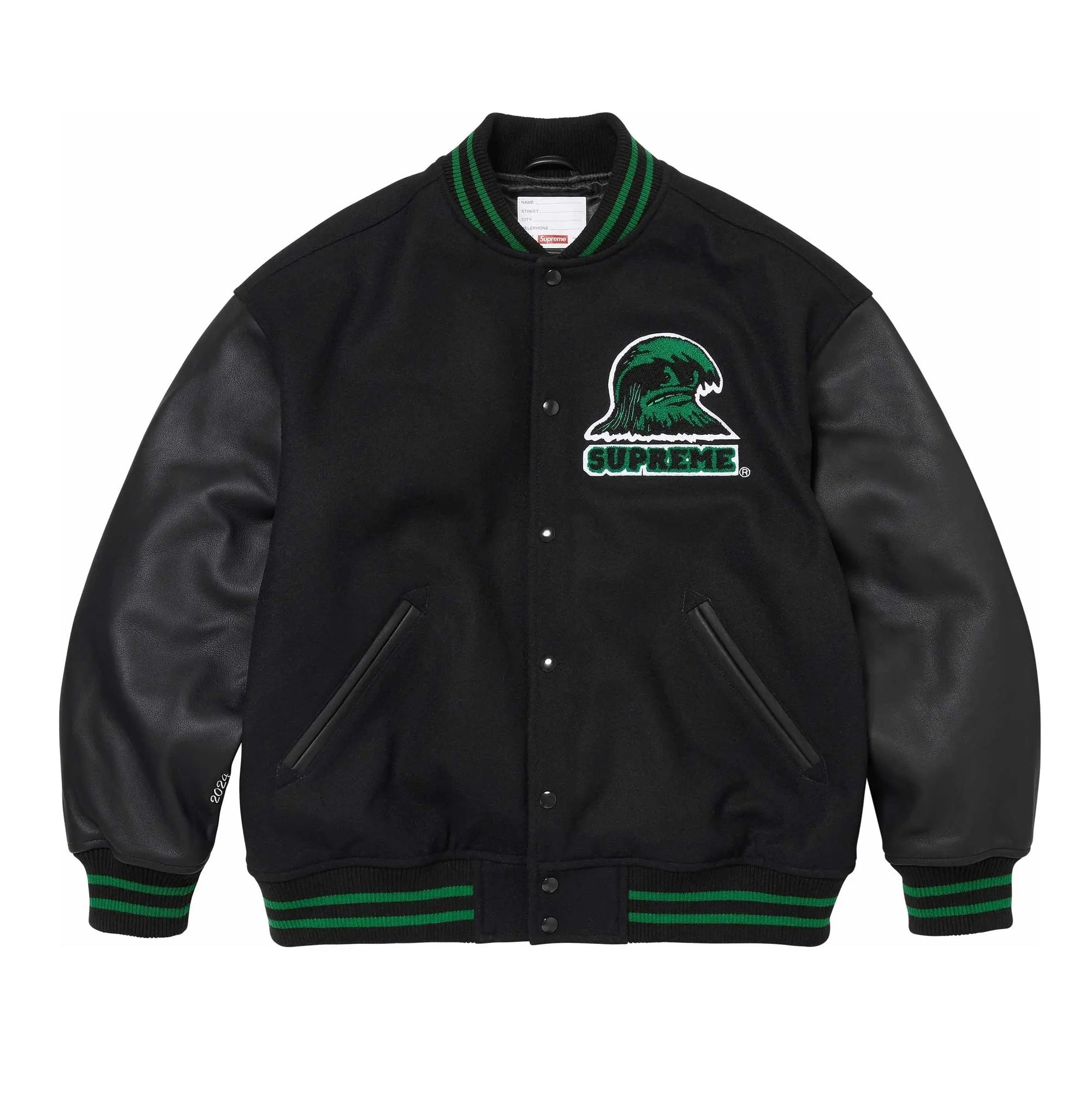 Supreme Wave Varsity Jacket USA Jackets