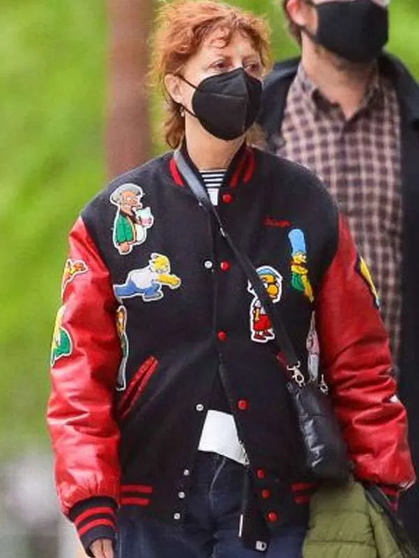 Susan Sarandon Simpsons Varsity Jacket USA Jackets