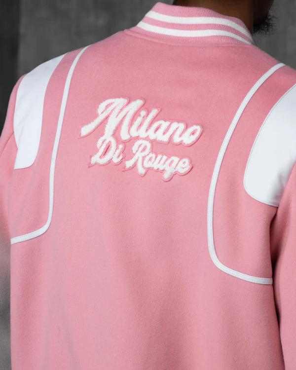 Caught In The Act Double Life Tamar Braxton Pink Varsity Jacket USA Jackets