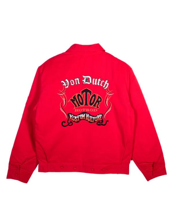 Next Gen NYC S01 Red Von Dutch Jacket USA Jackets