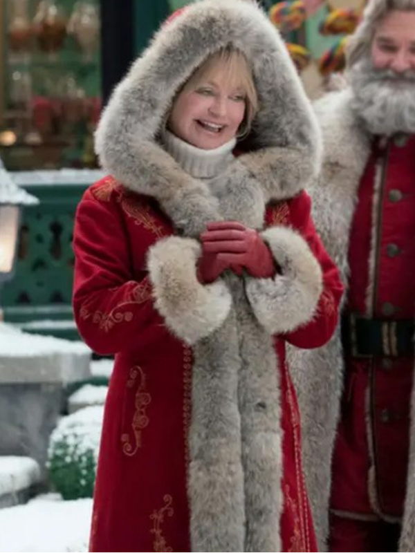The Christmas Chronicles 2 Goldie Hawn Coat USA Jackets