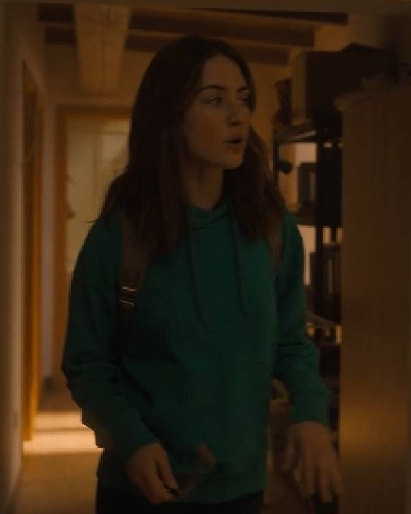 The Twisted Tale of Amanda Knox Grace Van Patten Green Hoodie USA Jackets