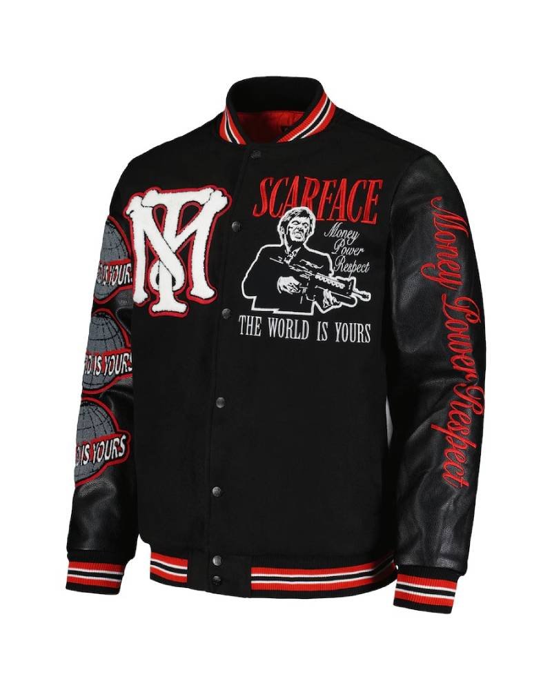 The World is Yours Scarface Varsity Jacket USA Jackets