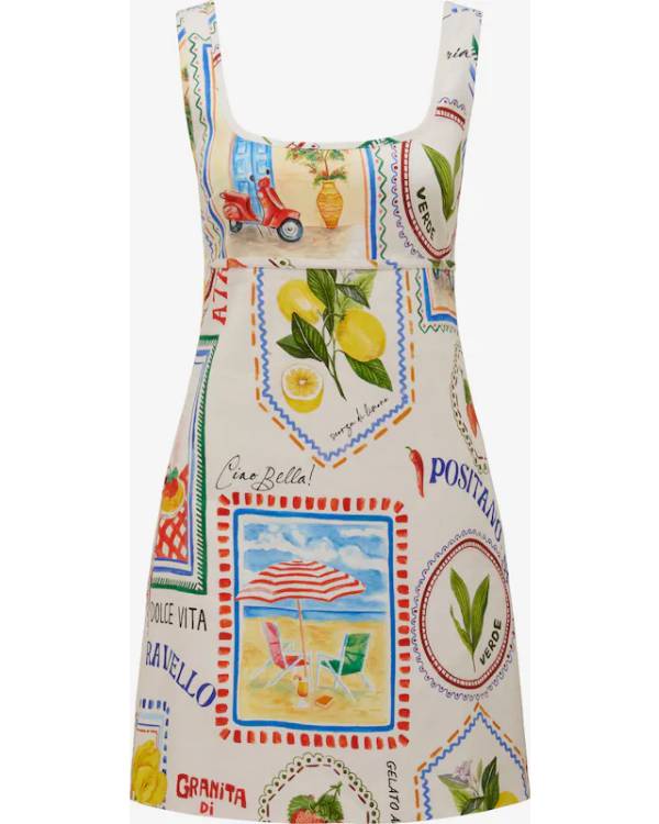 The Bold and the Beautiful Laneya Grace Printed Mini Dress USA Jackets