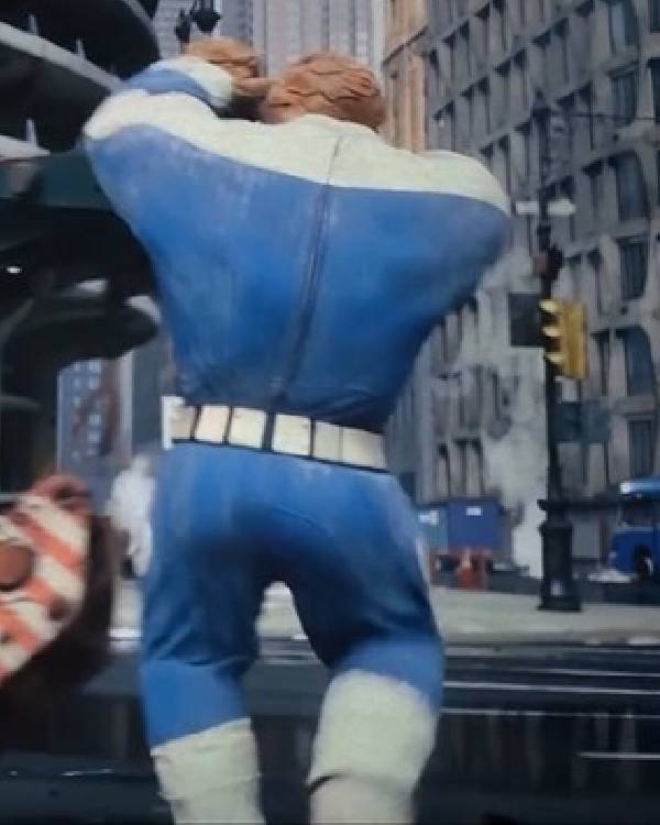 The Fantastic Four: First Steps Ben Grimm Costume Jumpsuit USA Jackets