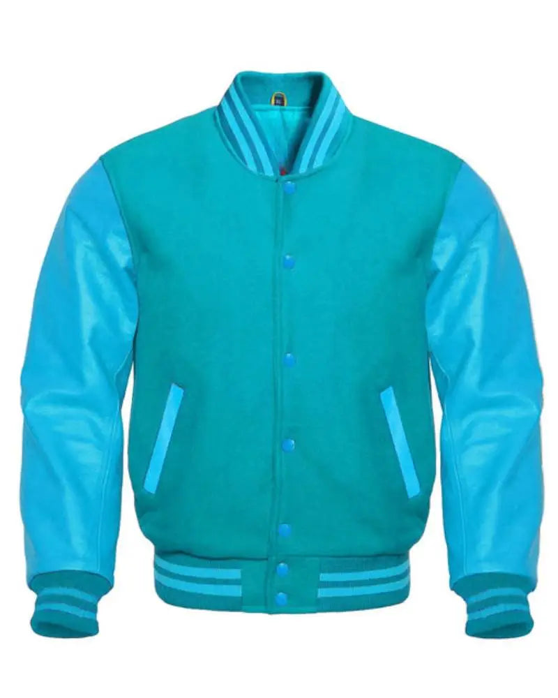 Tiffany Blue Varsity Jacket USA Jackets