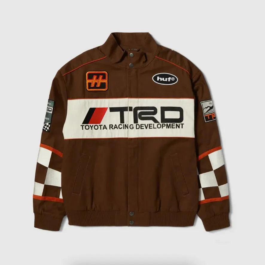 Toyota TRD Global Racing Brown Jacket USA Jackets