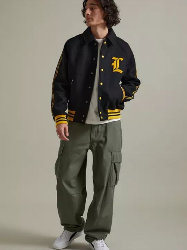 Lacoste Varsity Letterman Jacket USA Jackets