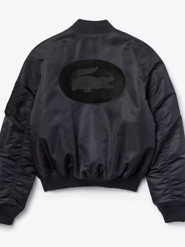 Unisex LIVE Oversized Contrast Bomber Jacket USA Jackets