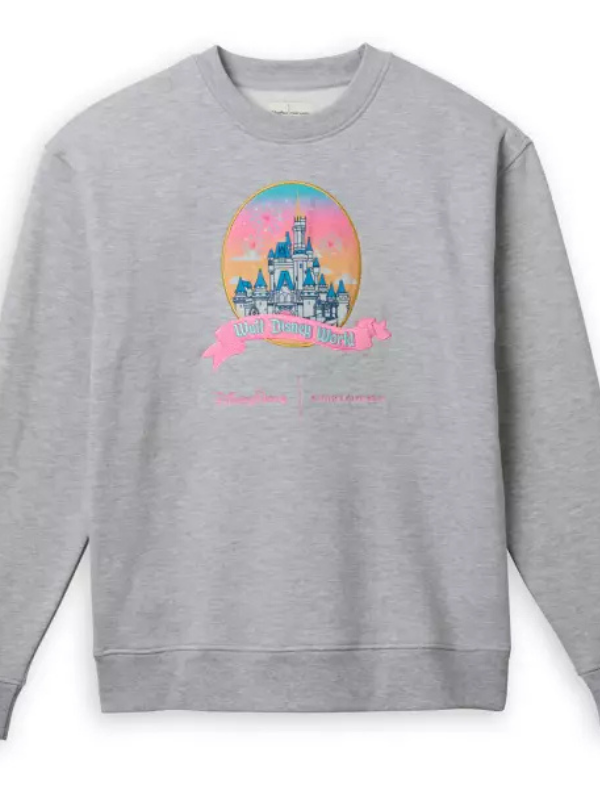Walt Disney World Crest Pullover Sweatshirt for Women by Stoney Clover Lane – Gray USA Jackets