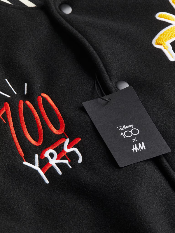 Disney100 Regular Fit Baseball Jacket USA Jackets