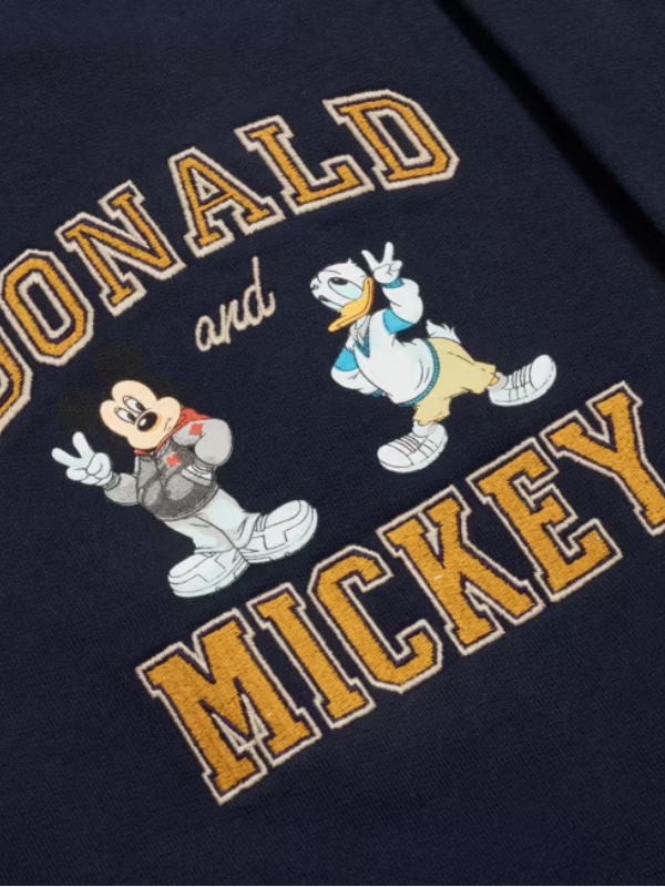 Mickey Mouse and Donald Duck Varsity Jacket For Adults USA Jackets