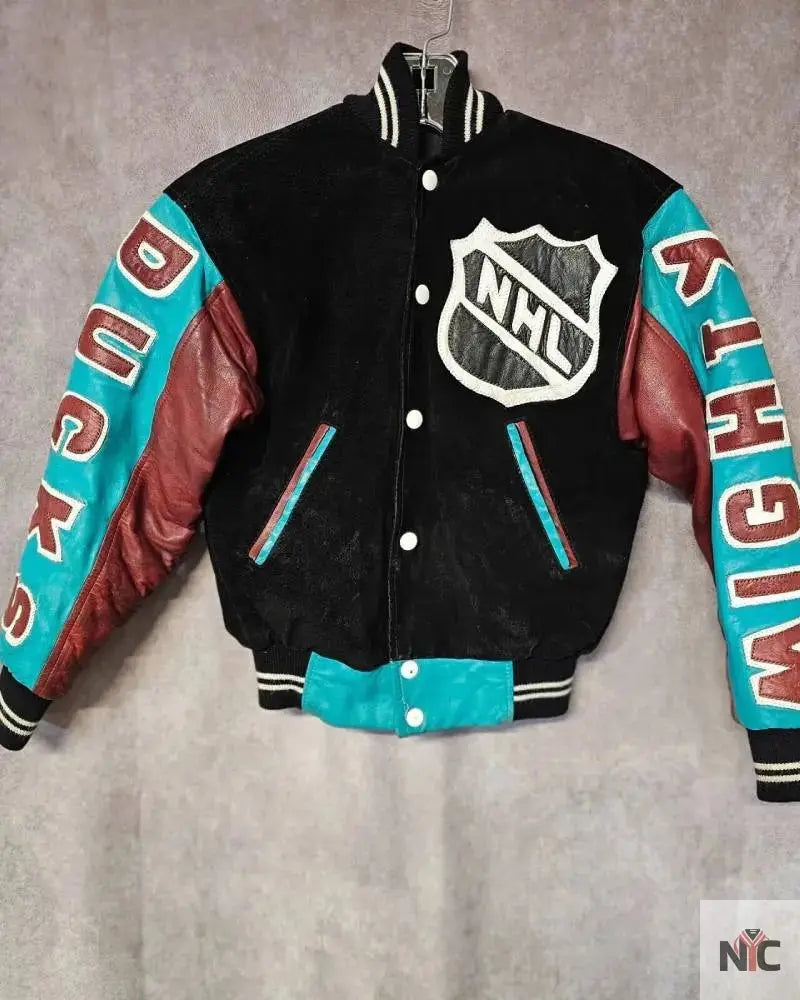 Vintage Nhl Anaheim Mighty Ducks Nhl Varsity Jacket USA Jackets