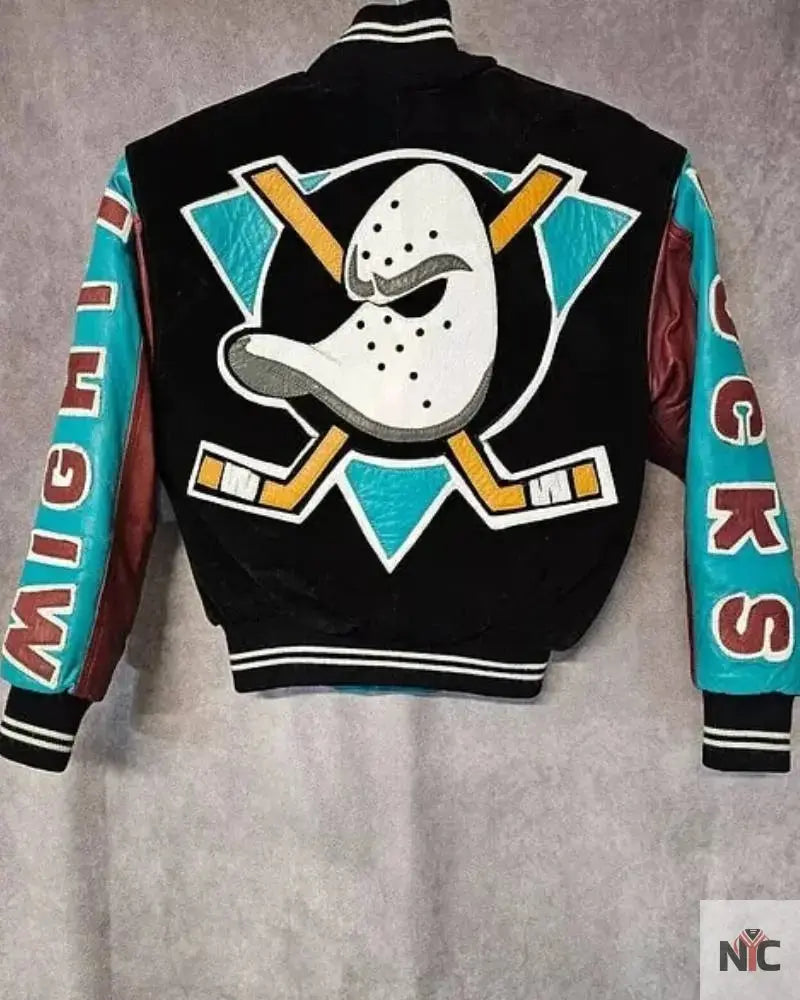 Vintage Nhl Anaheim Mighty Ducks Nhl Varsity Jacket USA Jackets