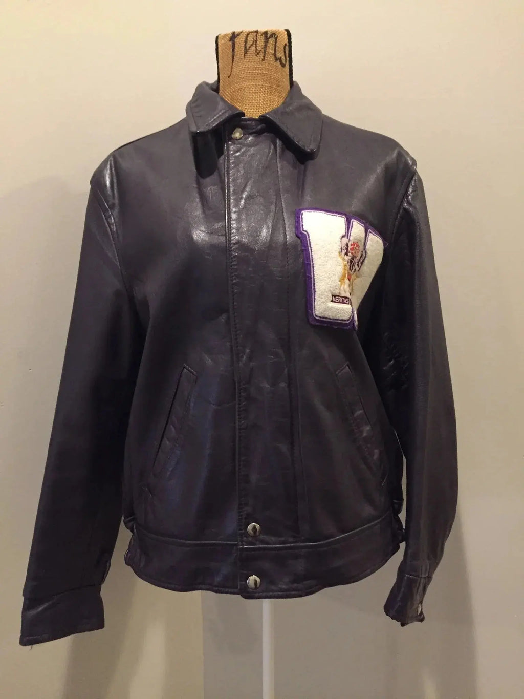 Vintage Western University Purple Varsity Jacket USA Jackets