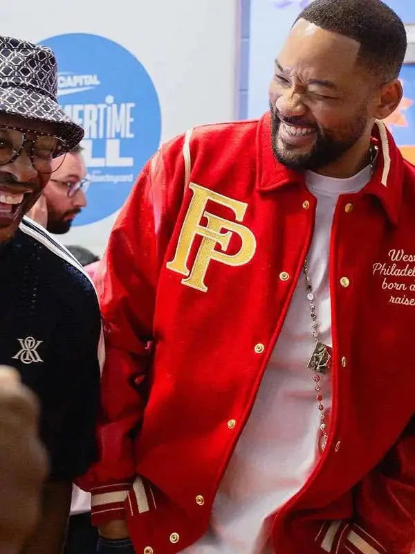Will Smith Summertime Ball Red Varsity Jacket USA Jackets