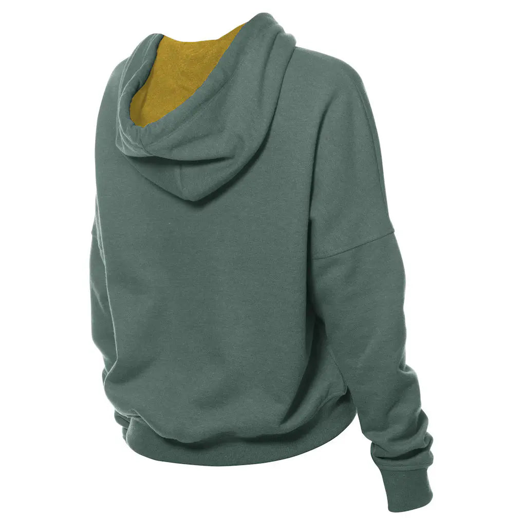 Women’s Boston Red Sox New Era Green 2025 Pullover Hoodie USA Jackets