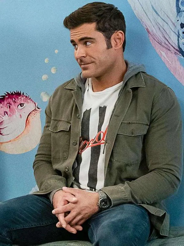 Zac Efron A Family Affair 2024 Green Jacket USA Jackets