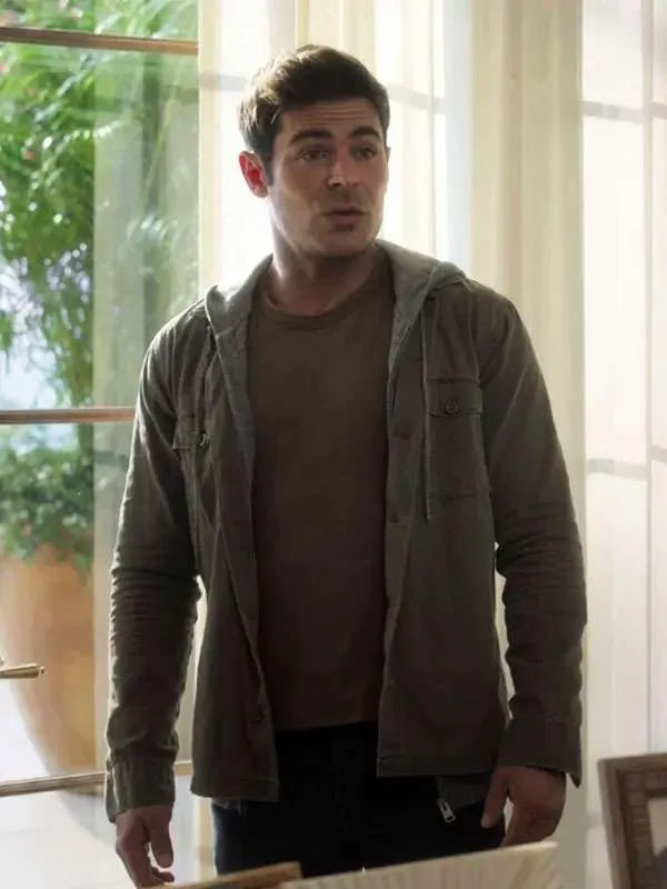 Zac Efron A Family Affair 2024 Green Jacket USA Jackets