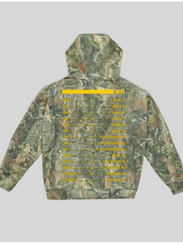 Zach Bryan Camo Hoodie USA Jackets