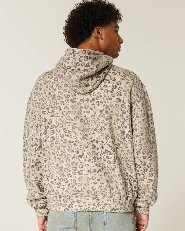 Hollister Leopard Hoodie USA Jackets