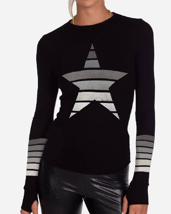 Real Housewives of Orange County Emily Simpson Star Sweater USA Jackets
