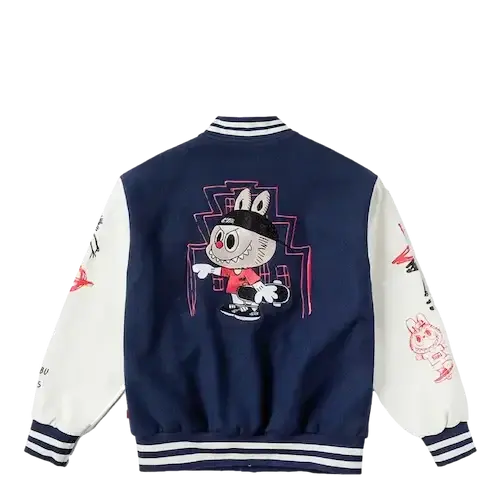 Vans The Monsters Labubu Varsity Jacket USA Jackets